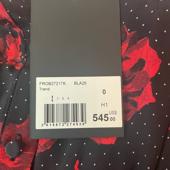 100% Silk Shirtdress from The Kooples - Picture 8 of 10